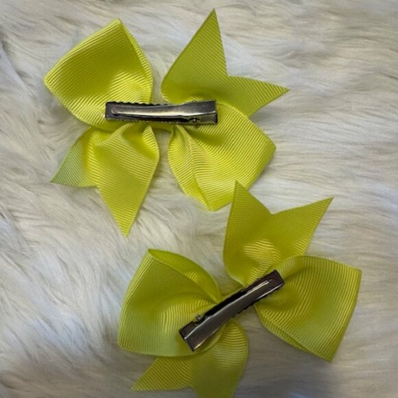 Bundle (6) of 4" Pinwheel Bows 3B8040 Handmade NWT Boutique - Picture 2 of 7